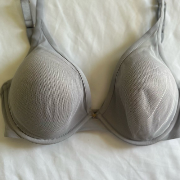 *THIRDLOVE  24/7 Classic Contour Plunge Bra NWT Grey O-36 - Picture 6 of 12